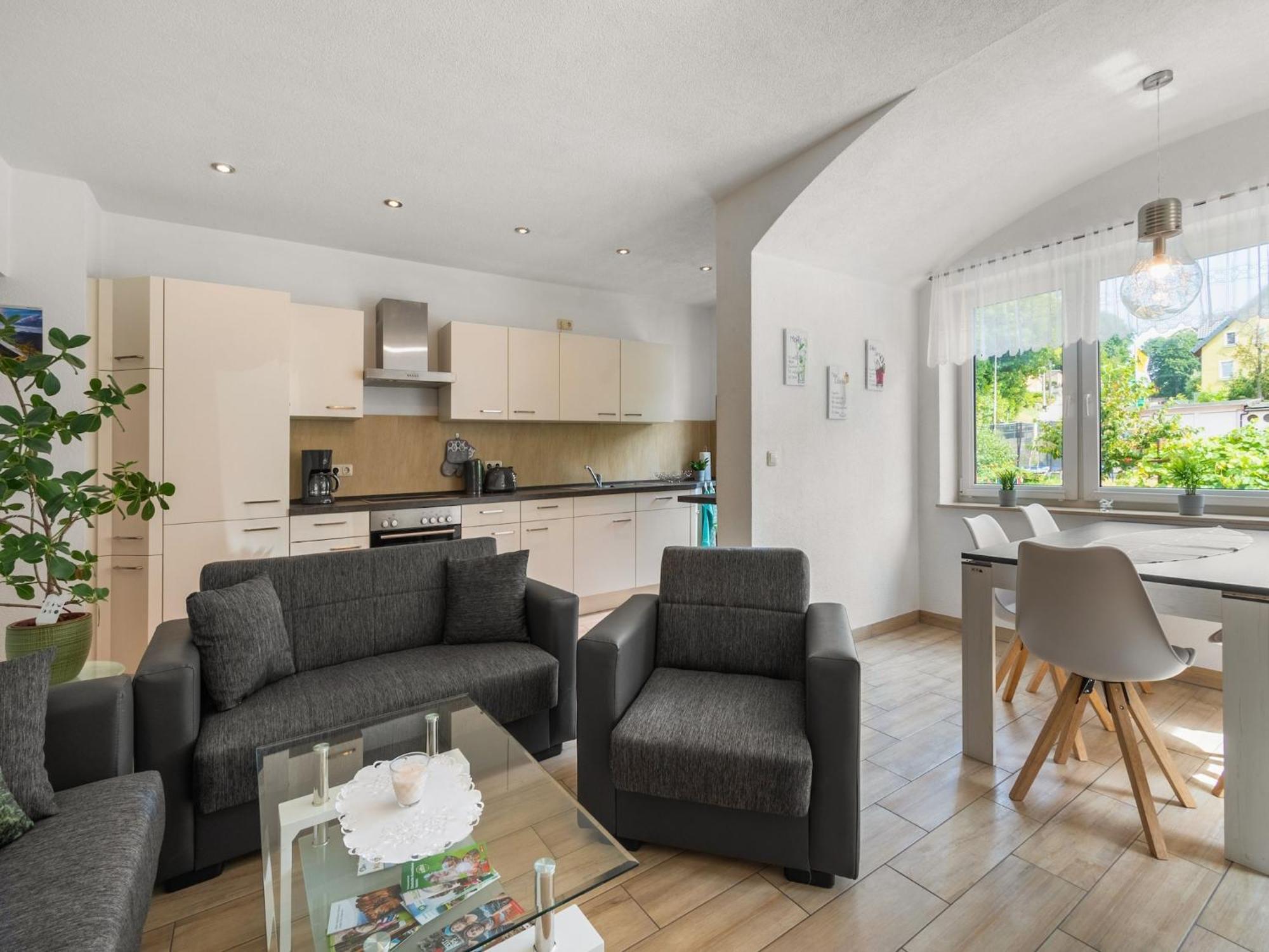 Modern Apartment In Sebnitz With A Terrace In Sebnitz Zewnętrze zdjęcie