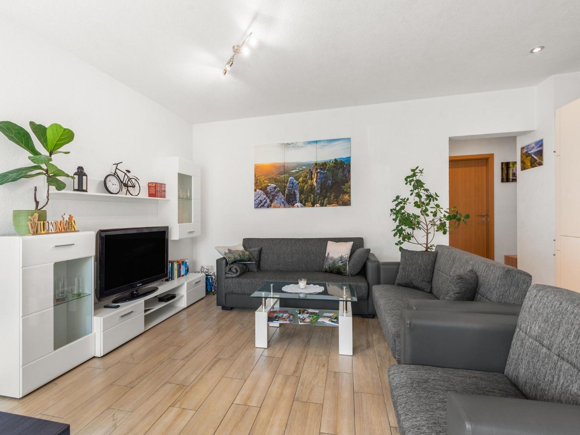 Modern Apartment In Sebnitz With A Terrace In Sebnitz Zewnętrze zdjęcie