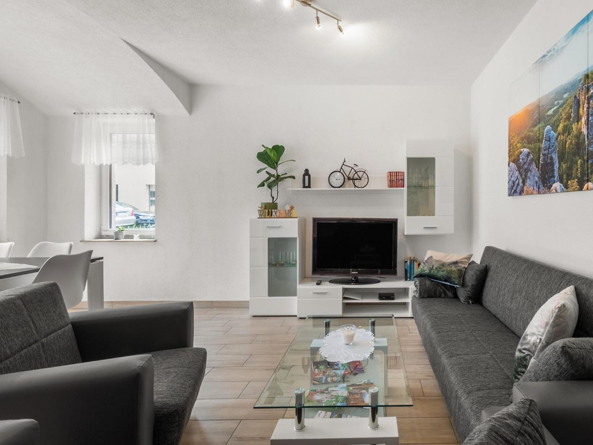 Modern Apartment In Sebnitz With A Terrace In Sebnitz Zewnętrze zdjęcie