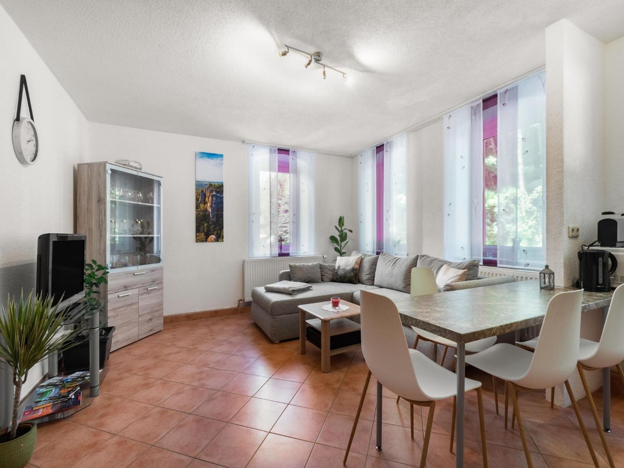 Modern Apartment In Sebnitz With A Terrace In Sebnitz Zewnętrze zdjęcie