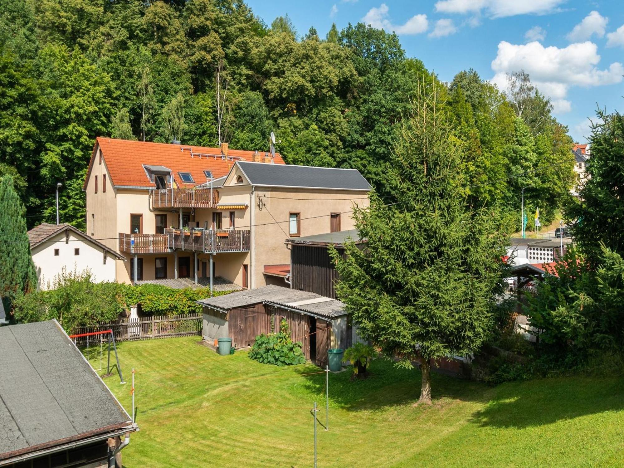 Modern Apartment In Sebnitz With A Terrace In Sebnitz Zewnętrze zdjęcie